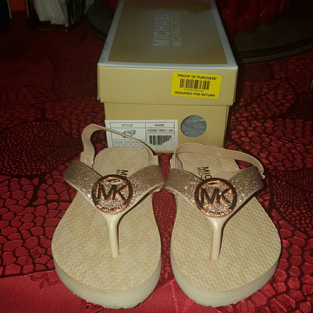 Micheal Kors Toddler Sandals